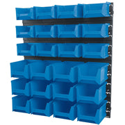 Draper 24 Bin Wall Storage Unit, Small/Medium Bins 06798 Draper - Dynamic Drive