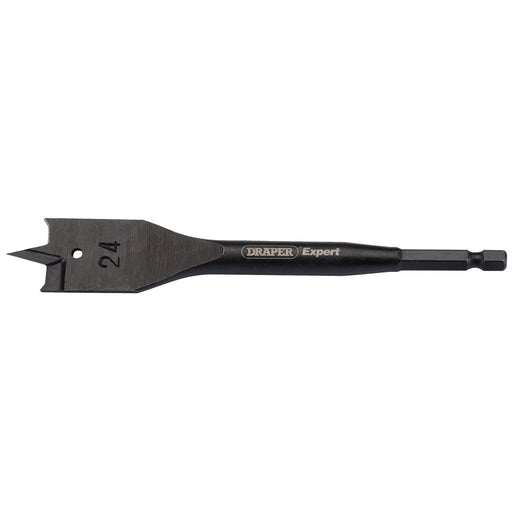 Draper Expert Flat Wood Bit, 24mm 54556 Draper - Dynamic Drive