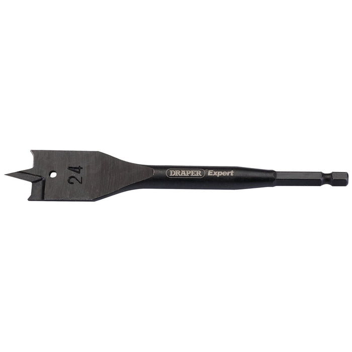 Draper Expert Flat Wood Bit, 24mm 54556 Draper - Dynamic Drive