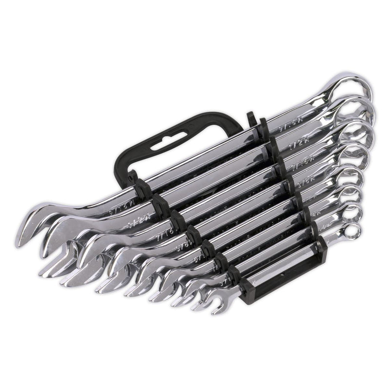Sealey Combination Spanner Set 8pc Whitworth S0870 Sealey - Dynamic Drive