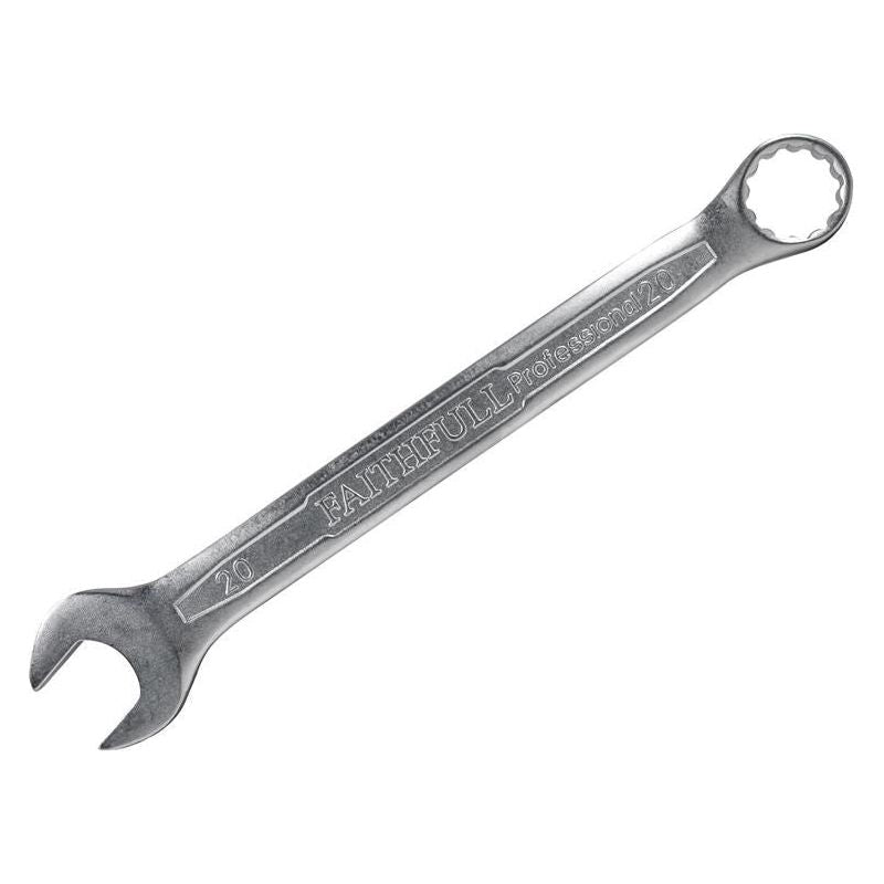 Faithfull Combination Spanner CV Satin Finish 21mm Faithfull - Dynamic Drive