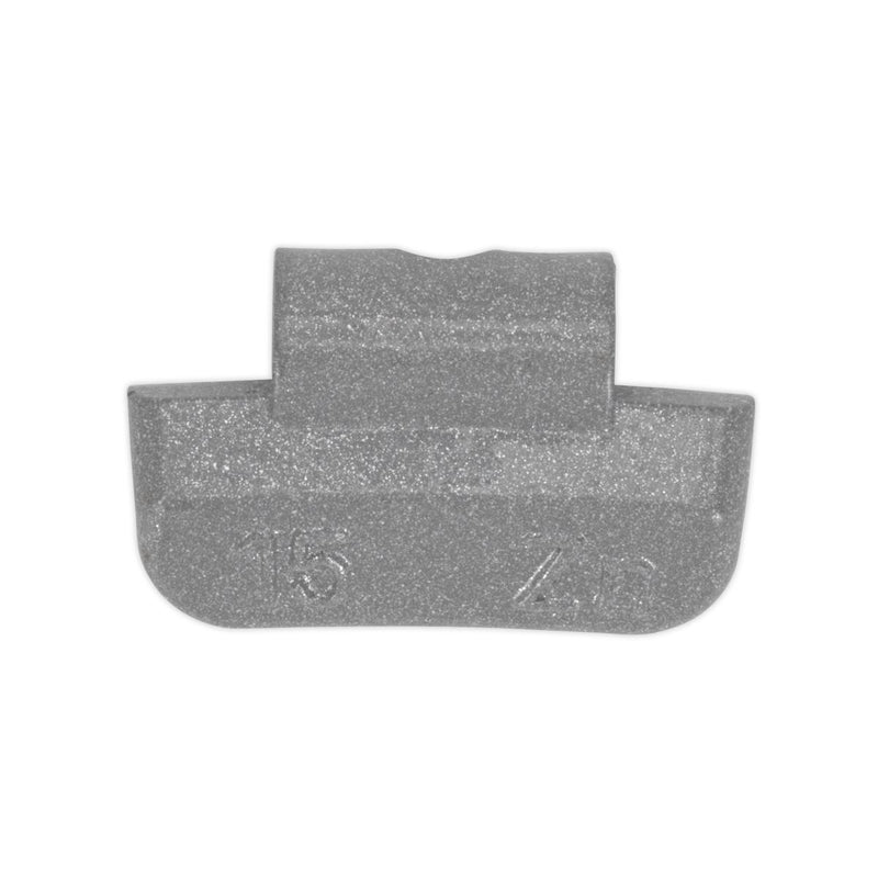 Sealey Wheel Weight 15g Hammer-On Plastic Coated Zinc for Alloy Wheels Pack of 1 Sealey - Dynamic Drive