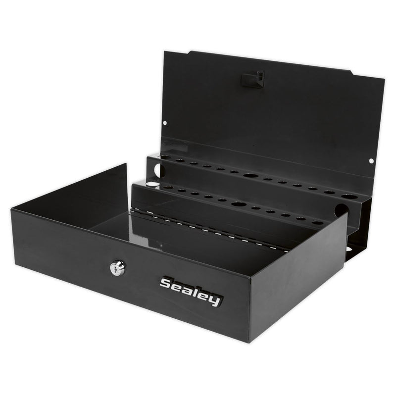 Sealey Side Cabinet for Long Handle Tools Black APLHTB Sealey - Dynamic Drive