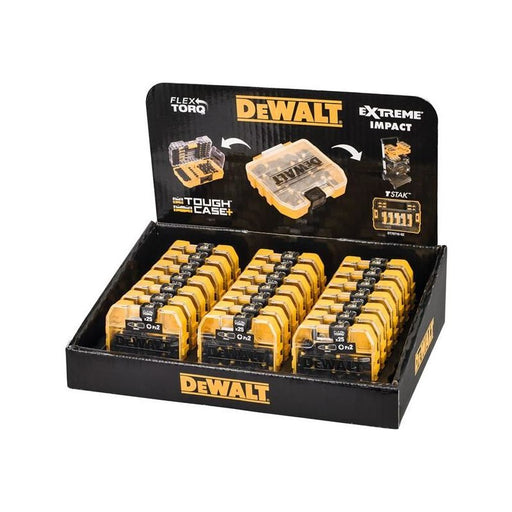 Dewalt Power Tools Impact Torsion Bits PZ2 25mm Tic Tac Display 21 x Packs of 25 DeWALT Power Tools - Dynamic Drive