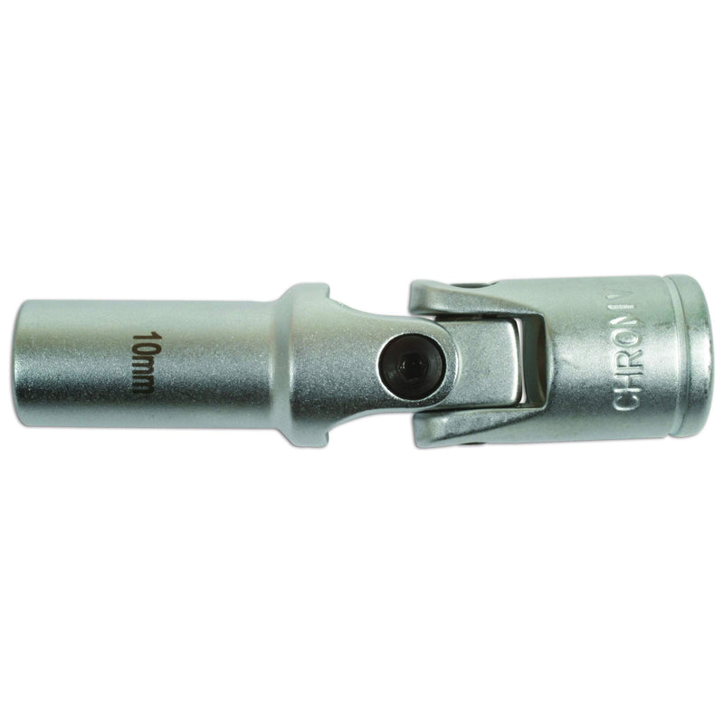 Laser Universal Joint Glow Plug Socket 3/8"D 10mm 5855 Laser - Dynamic Drive