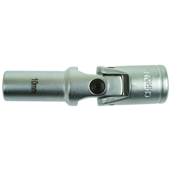 Laser Universal Joint Glow Plug Socket 3/8"D 10mm 5855 Laser - Dynamic Drive