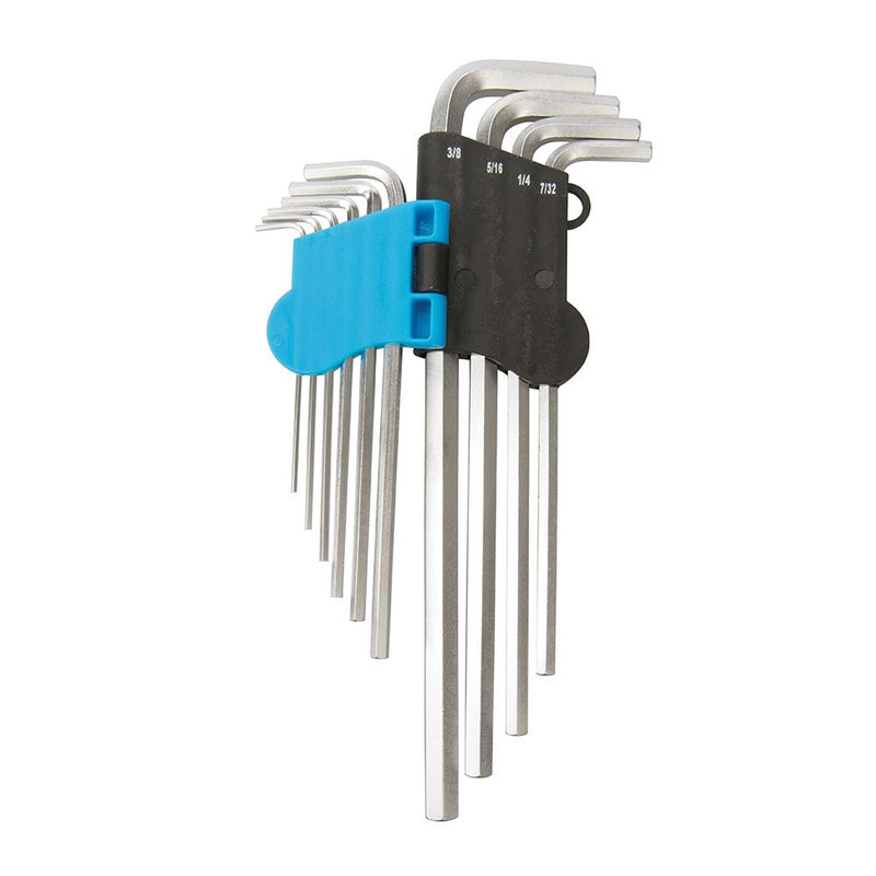 Silverline Expert Hex Key Imperial Set 10pce 1/16" - 3/8" Silverline - Dynamic Drive
