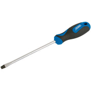 Draper Soft Grip Plain Slot Screwdriver, 6.0 x 150mm 48923 Draper - Dynamic Drive