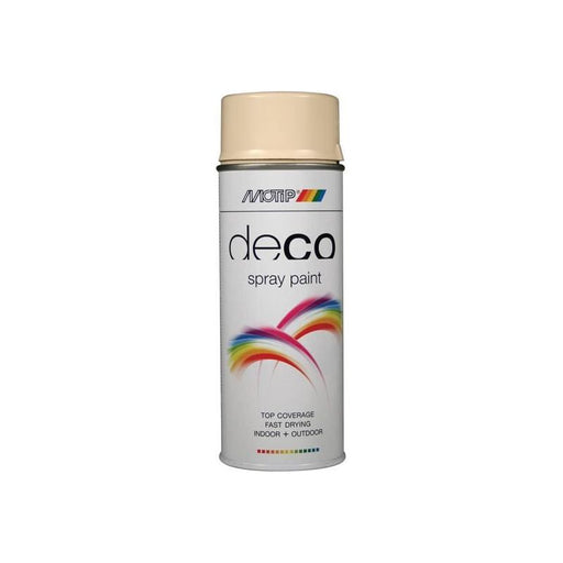 Motip® Deco Spray Paint High Gloss RAL 1015 Light Ivory 400ml MOTIP® - Dynamic Drive
