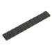 Sealey Wheel Weight 5g Adhesive Zinc Plated Steel Black Strip of 12 Pack of 50 Sealey - Dynamic Drive