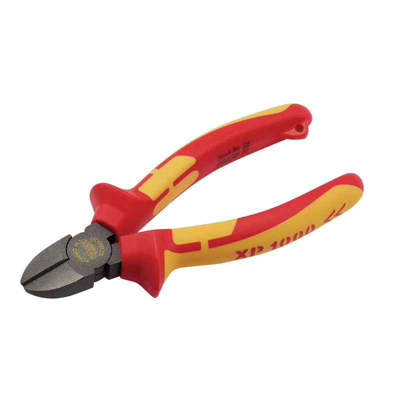 Draper XP1000 VDE Diagonal Side Cutter, 140mm, Tethered 99050 Draper - Dynamic Drive
