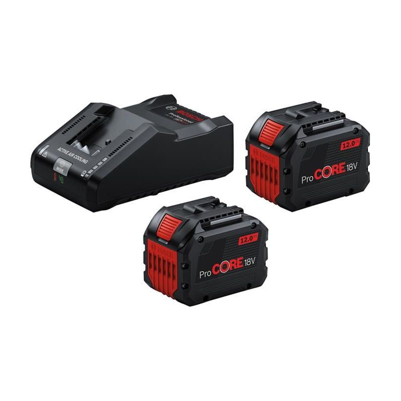 Bosch ProCORE18V 12.0Ah Batteries & Charger Starter Kit 18V Bosch - Dynamic Drive