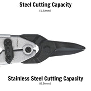Teng Tools Tin Snip Straight Teng Tools - Dynamic Drive