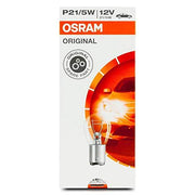 10x Original 12v P21/5W (BAY15d / 380) 21/5w Clear Bulbs [7528] Osram - Dynamic Drive