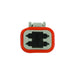 Connect Deutsch 4 Pin Plug Connector Kit 6pc 37500 Tool Connection - Dynamic Drive