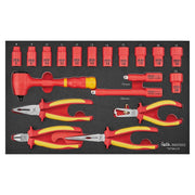 Teng Tools MECCA PRO TC-6T FOAM Electrician Tool Kit 37 Pieces Teng Tools - Dynamic Drive