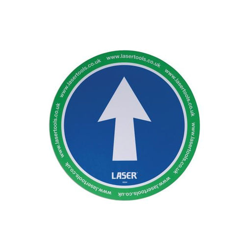 Laser Laser Tools Floor Sticker Arrow Direction 6pc 8064 Laser - Dynamic Drive