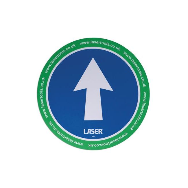 Laser Laser Tools Floor Sticker Arrow Direction 6pc 8064 Laser - Dynamic Drive