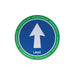 Laser Laser Tools Floor Sticker Arrow Direction 6pc 8064 Laser - Dynamic Drive