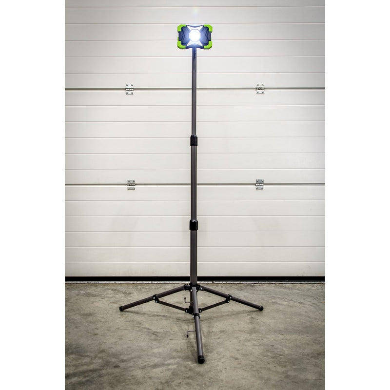 Sealey Portable Floodlight & Telescopic Tripod 15W COB LED LED1500PBKIT Sealey - Dynamic Drive