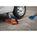 Sealey Low Profile Short Chassis Trolley Jack 2 Tonne - Orange 1020LEO Sealey - Dynamic Drive