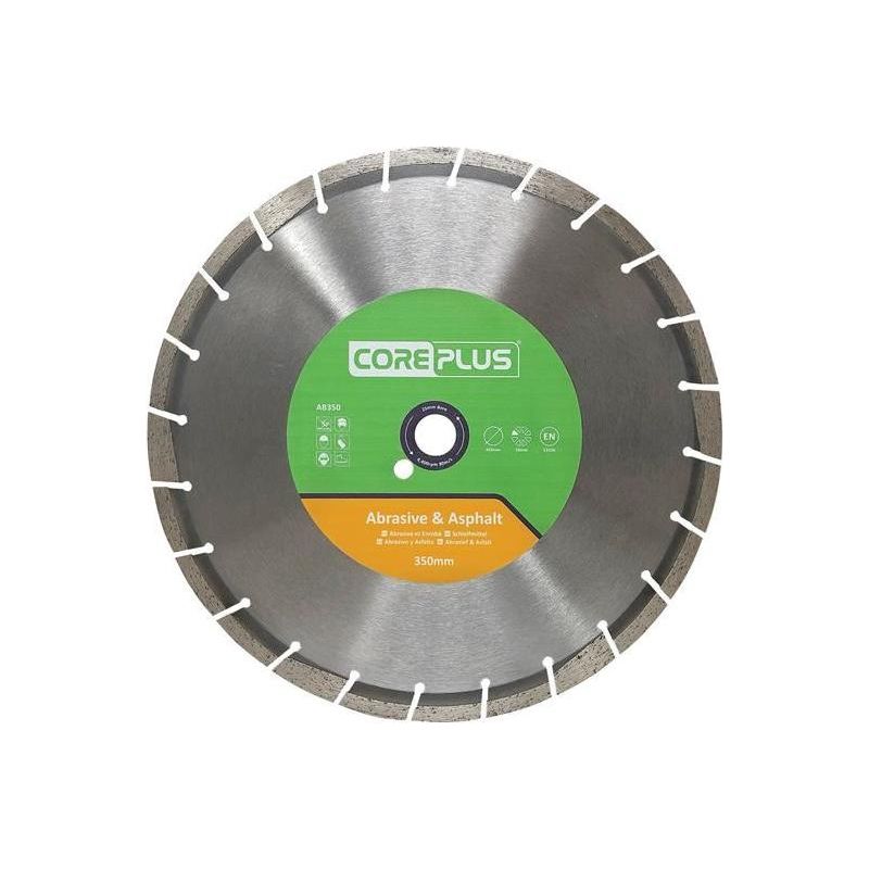 Coreplus AB350 Abrasive & Asphalt Diamond Blade 350mm CorePlus - Dynamic Drive