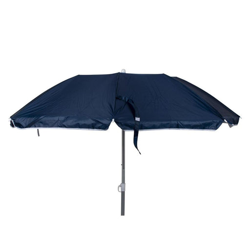 Bo-Camp Parasol Compact 3 Pieces Polyester Dia 160cm Blue Bo-Camp - Dynamic Drive