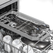 Baridi Slimline Freestanding Dishwasher 45cm Wide 10 Place Settings - Silver Baridi - Dynamic Drive