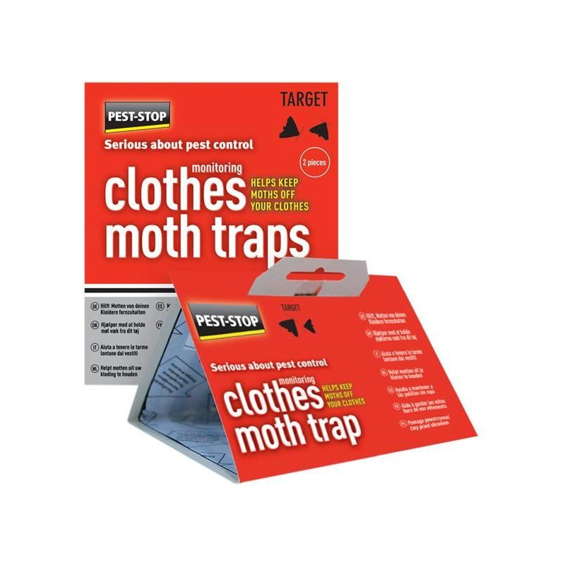 Pest-Stop (Pelsis Group) Clothes Moth Trap (Twin Pack) Pest-Stop (Pelsis Group) - Dynamic Drive