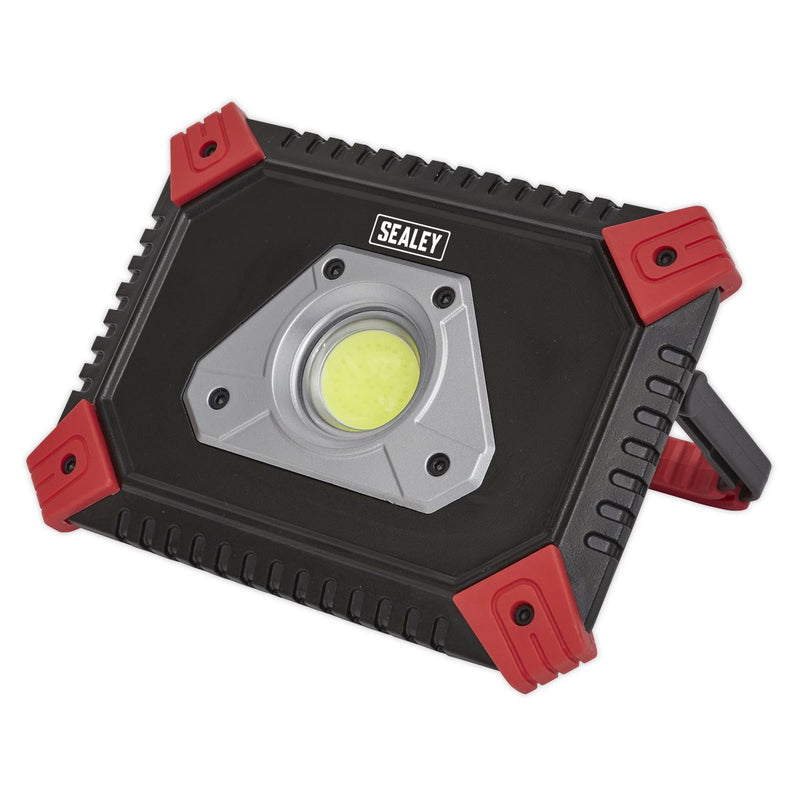 Sealey Rechargeable Portable Floodlight & Power Bank 20W COB LED LED184 Sealey - Dynamic Drive