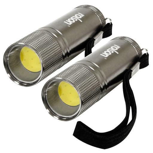 Rolson 2Pk 3W Cob Aluminium Torch 61567 Rolson - Dynamic Drive