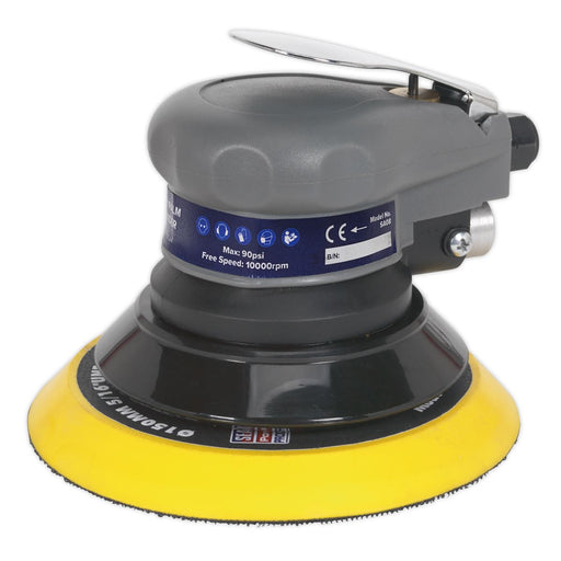 Sealey Air Palm Orbital Sander 150mm SA08 Sealey  - Dynamic Drive