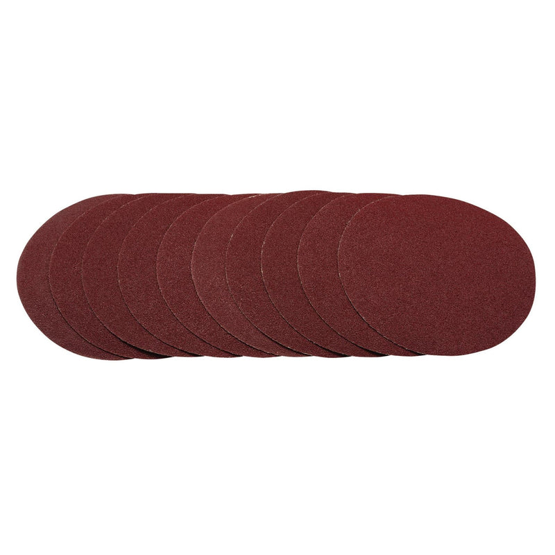 Draper Sanding Discs, 200mm, 40 Grit (Pack of 10) 10229 Draper - Dynamic Drive