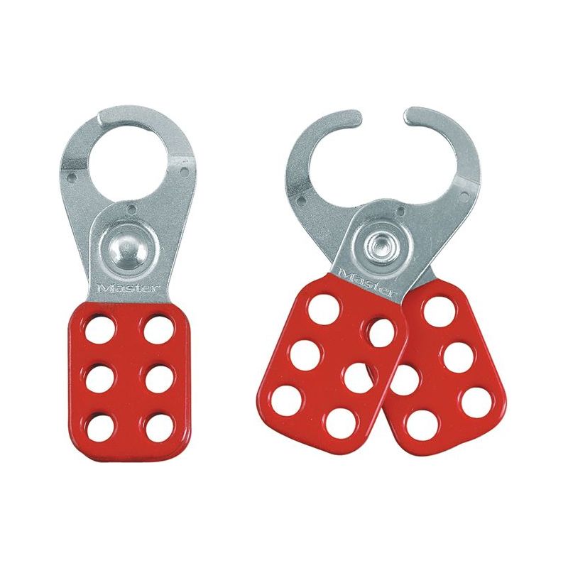 Master Lock Lockout Standard Hasp 25mm Steel Red Master Lock - Dynamic Drive