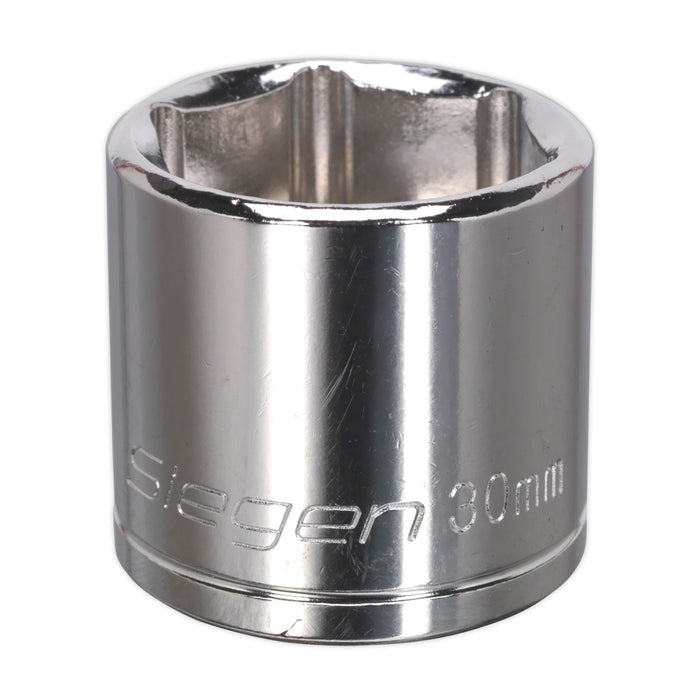 Seigen by Sealey WallDrive Socket 30mm 1/2"Sq Drive S0664 Seigen by Sealey  - Dynamic Drive