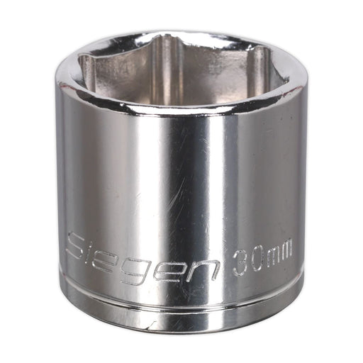 Sealey WallDrive Socket 30mm 1/2"Sq Drive S0664 Siegen by Sealey - Dynamic Drive