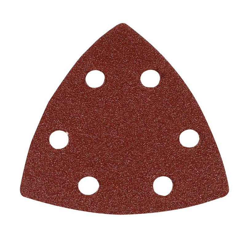 Silverline Hook & Loop Triangle Sheets 90mm 10pk 80 Grit Silverline - Dynamic Drive