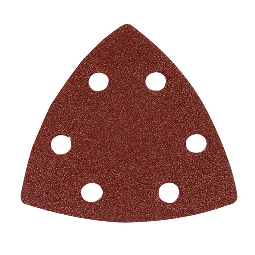 Silverline Hook & Loop Triangle Sheets 90mm 10pk 80 Grit Silverline - Dynamic Drive