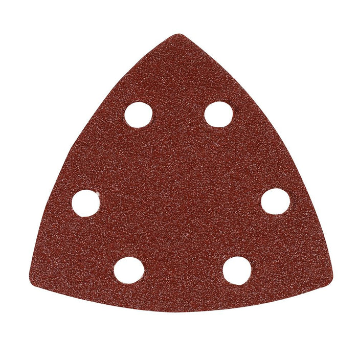 Silverline Hook & Loop Triangle Sheets 90mm 10pk 80 Grit Silverline - Dynamic Drive