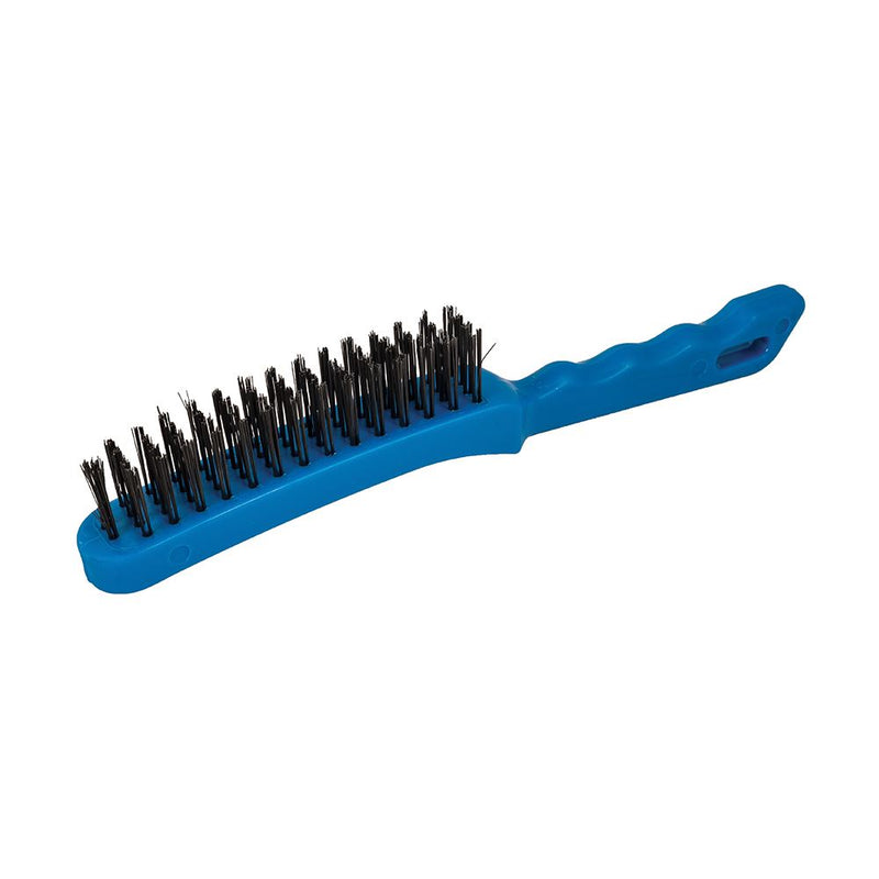 Silverline Steel Wire Brush 4 Row Silverline - Dynamic Drive