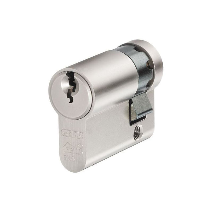 Abus Mechanical E60NP Euro Half Cylinder Nickel Pearl 10mm / 50mm Box ABUS Mechanical - Dynamic Drive