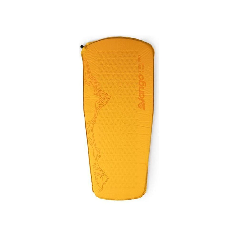 Vango Trek Pro 3 Short Self inflating Sleep Mat Yellow Blaze Vango - Dynamic Drive