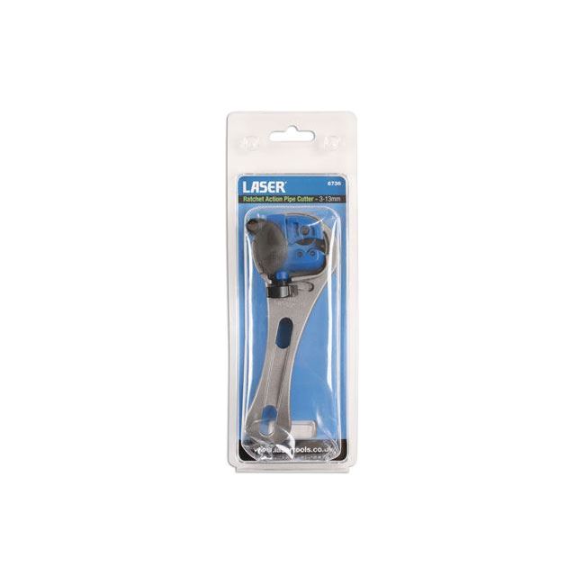 Laser Ratchet Action Pipe Cutter 3 - 13mm 6736 Laser - Dynamic Drive