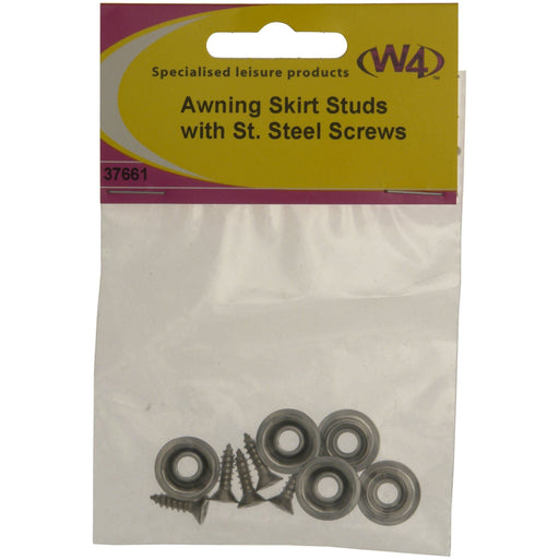 MDS1203 W4 Awning skirt studs and screws pack of 5 37661 W4 - Dynamic Drive