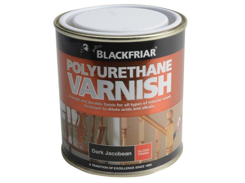 Blackfriar Polyurethane Varnish P85 Dark Jacobean Gloss 500ml Blackfriar - Dynamic Drive