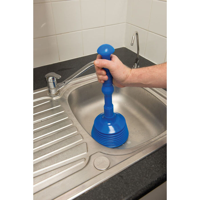 Silverline Large Sink Plunger 160 x 475mm Silverline - Dynamic Drive