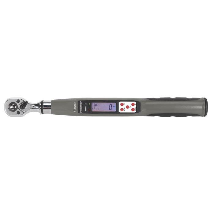 Sealey Torque Wrench Digital 3/8"Sq Drive 8-85Nm(5.9-62.7lb.ft) STW308 Sealey - Dynamic Drive