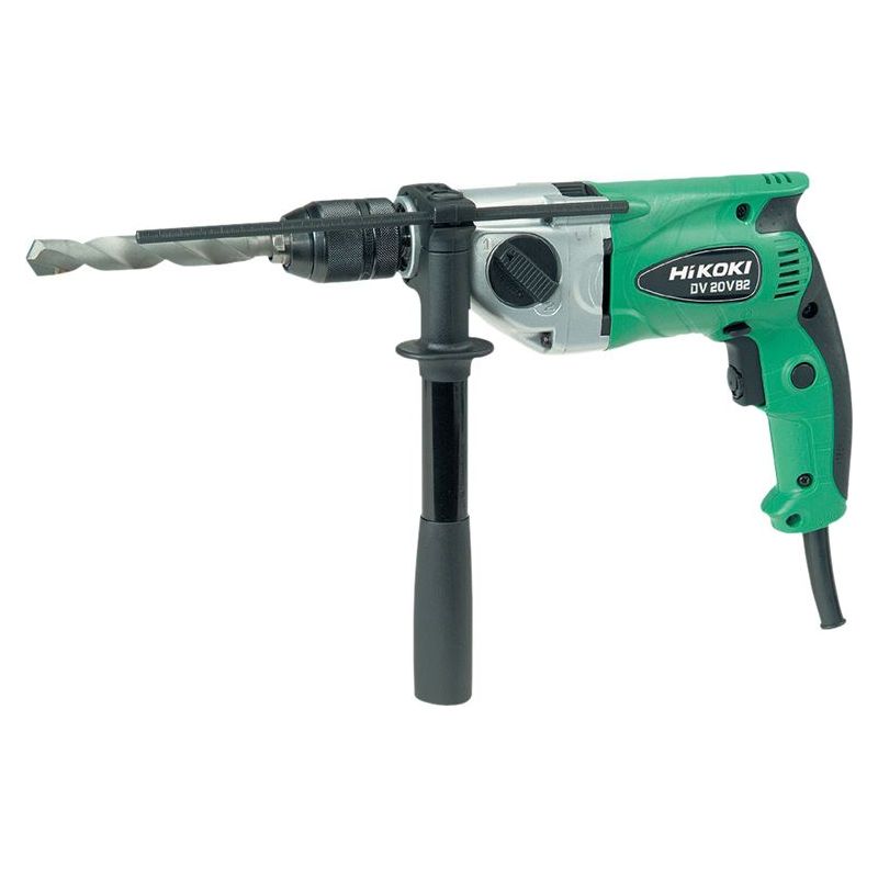 Hikoki DV20VB2L 13mm Keyless Rotary Impact Drill 790W 110V HiKOKI - Dynamic Drive