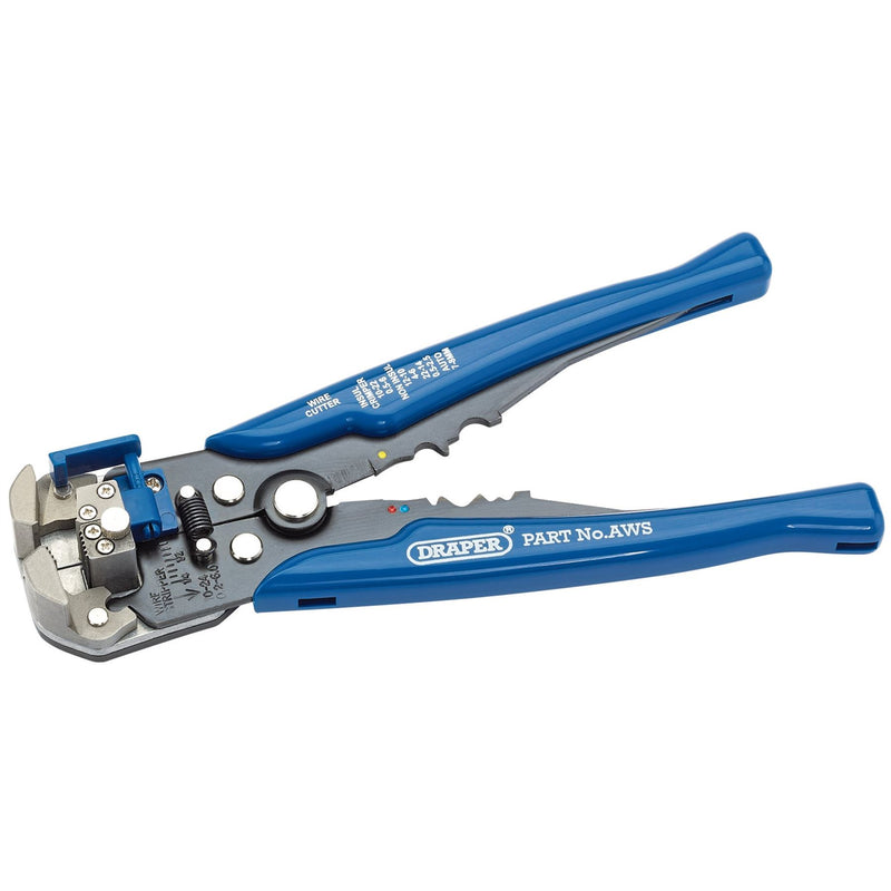 Draper Dual Action Automatic Wire Stripper/Crimper, 210mm 35385 Draper - Dynamic Drive