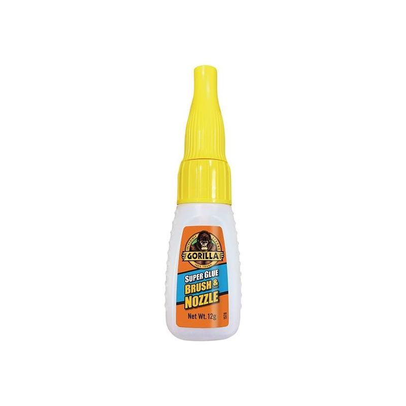 Gorilla Glue Gorilla Superglue Brush & Nozzle 12g Gorilla Glue - Dynamic Drive